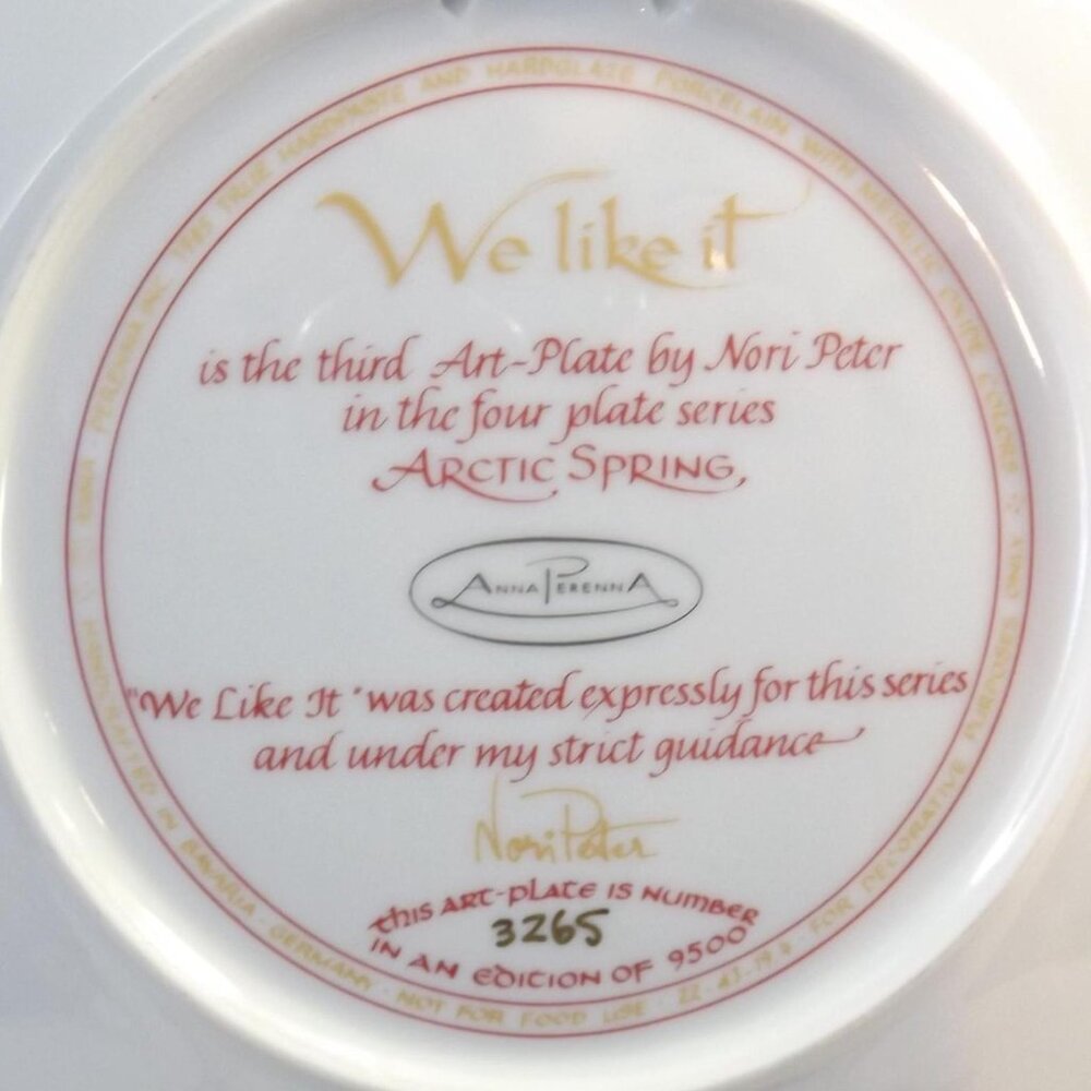 "We Like It," Art Plate by Nori Peter for Anna Perenna - Picture 5 of 8